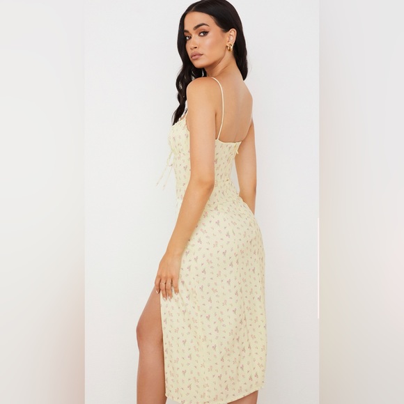 House of CB Carina Dress Size S Yellow - Picture 3 of 4